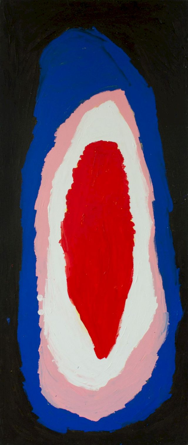 SALLY GABORI (Bentinck Island, Australia, 1924-2015), Rock Cod Swimming, 2005. Fundación Yannick y Ben Jakober / MSBB