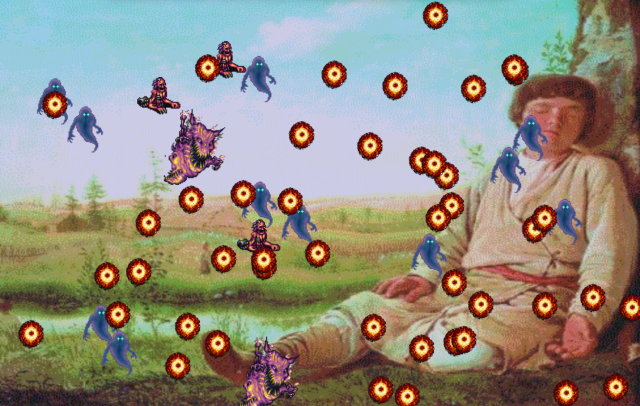 JON RAFMAN, Sleeping Shepherd Boy, 2009. Dimensions Variable | Color | Java Script, Gif, Website. Unique Website