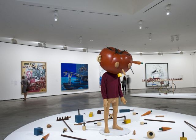 Daskalopoulos' collection exhibition at the Guggenheim Museum Bilbao in Spain, 2011