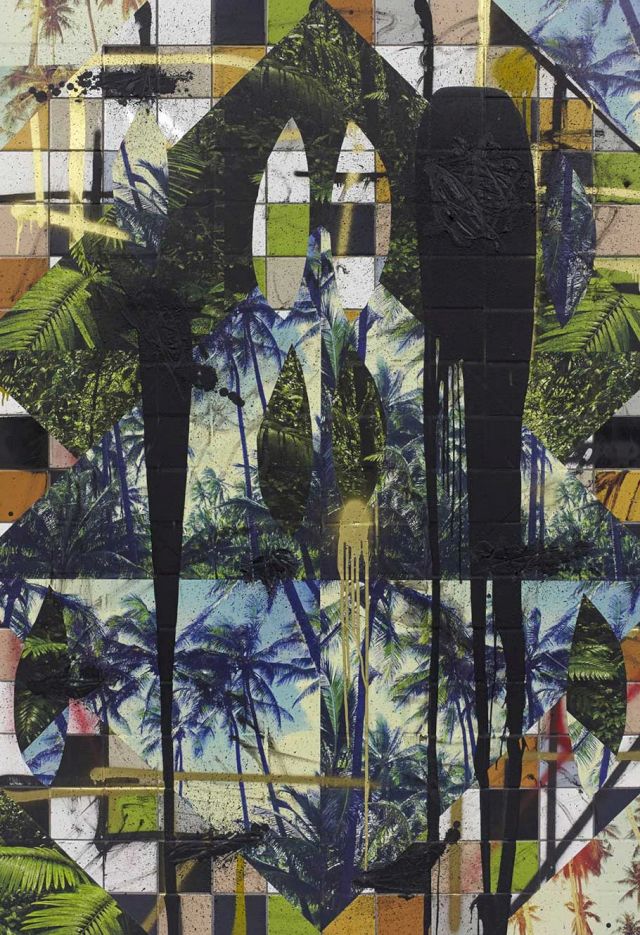 RASHID JOHNSON, Untitled Escape Collage, 2017