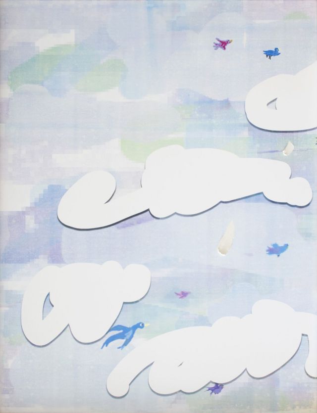 LAURA OWENS, Untitled, 2016