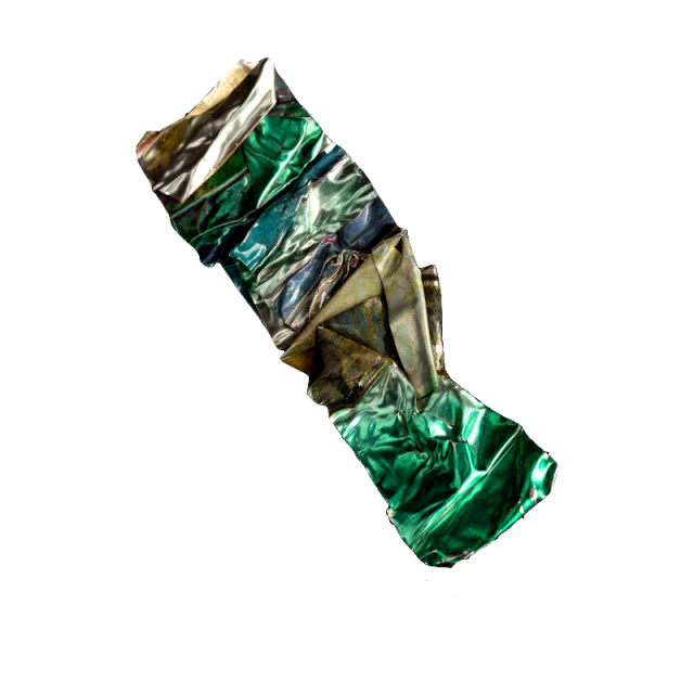 JOHN CHAMBERLAIN, Untitled, 1998, Collection Diane Venet