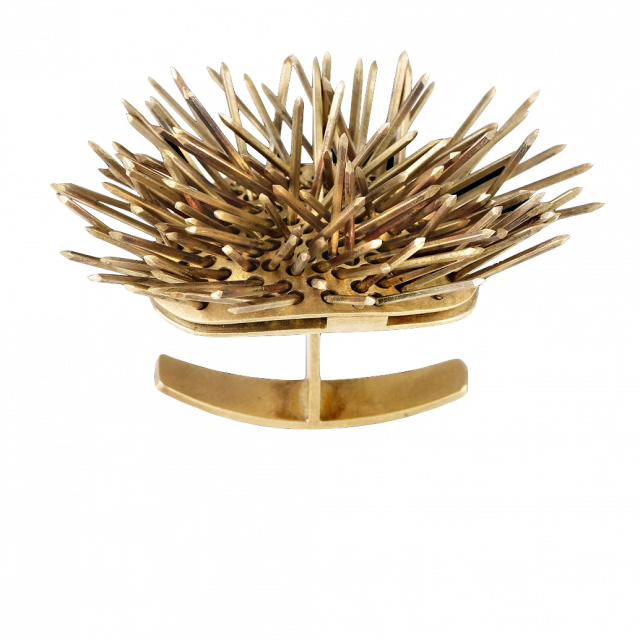 GÜNTHER UECKER, Untitled, Design from 1986, made in 2010-2011, Collection Diane Venet