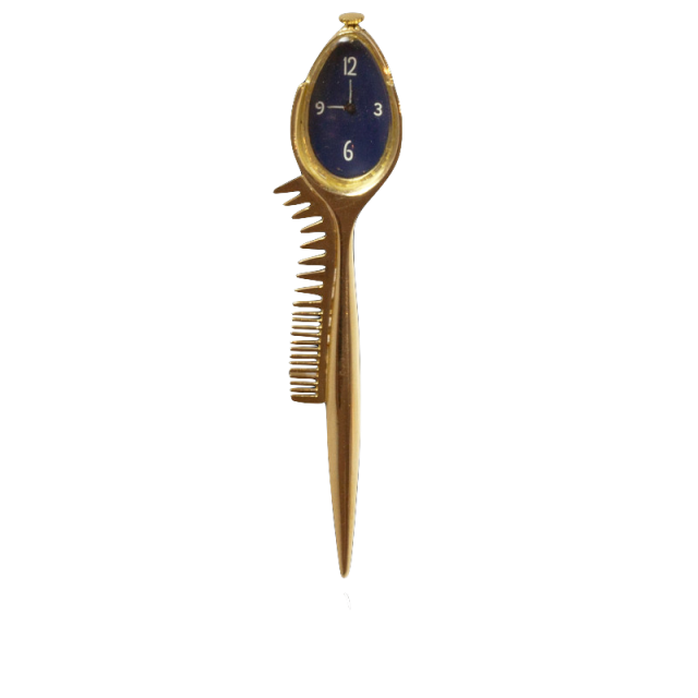 SALVADOR DALI, Cuillère avec montre-peigne, 1957, Collection Diane Venet