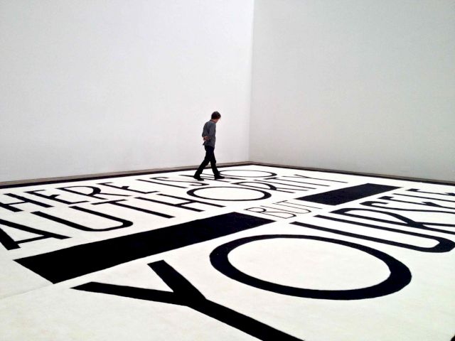 MARCO FUSINATO, There Is No Authority, 2012. Courtesy Lyon Housemuseum, Melbourne