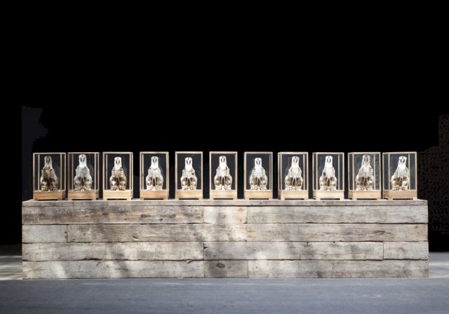 HERMAN DE VRIES, in memoriam de koeien, 2015-2017