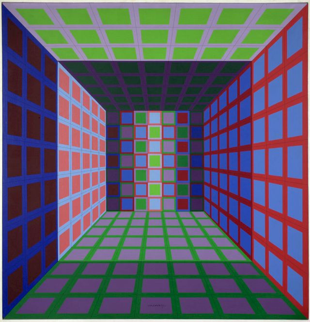 VICTOR VASARELY, Balaton, 1977. © VG Bild-Kunst, Bonn 2017