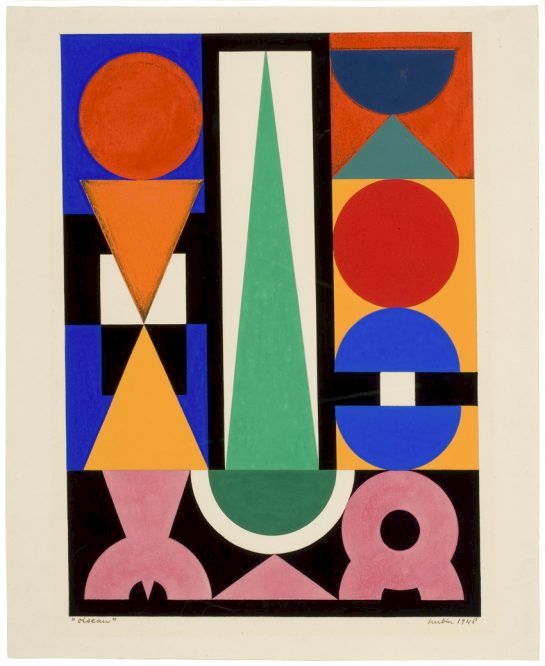 AUGUSTE HERBIN, Oiseau, 1946. © VG Bild-Kunst, Bonn 2017