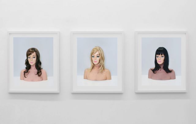 AURORA REINHARD, Blond Haired – Brown Haired – Black Haired Girl, 2010–2012. © 2017 VG Bild-Kunst, Bonn