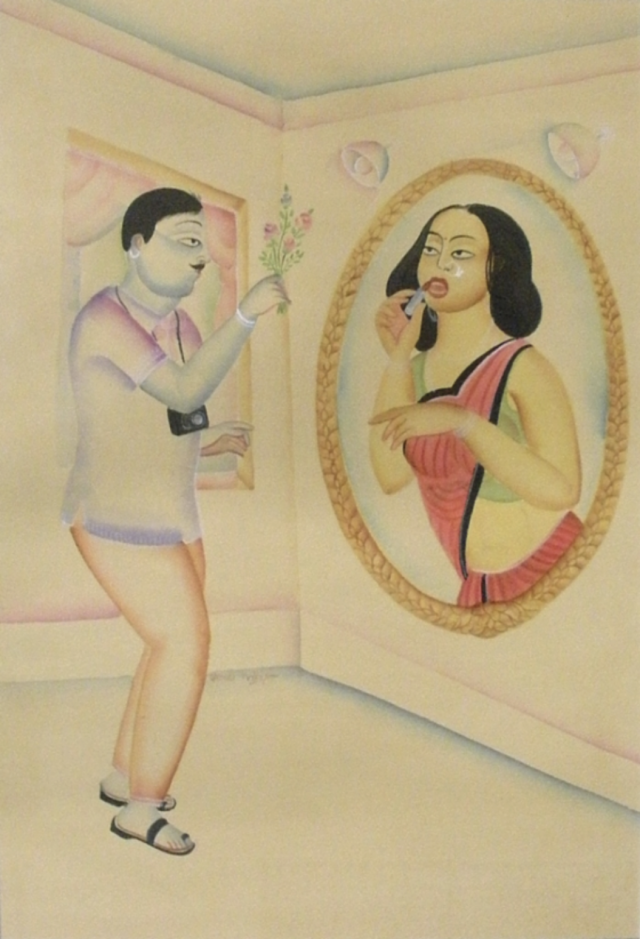 KALAM PATUA, In The Mirror, 2003