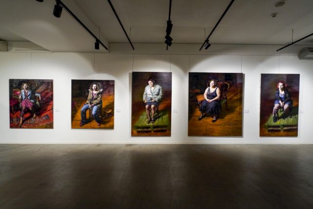 The Sotiris Felios Collection. Stefanos Daskalakis: Painting 2013-2021, at the art space “16 Fokionos Negri”, Athens, Greece, 2022. Photo: Argyris Bouzoukis