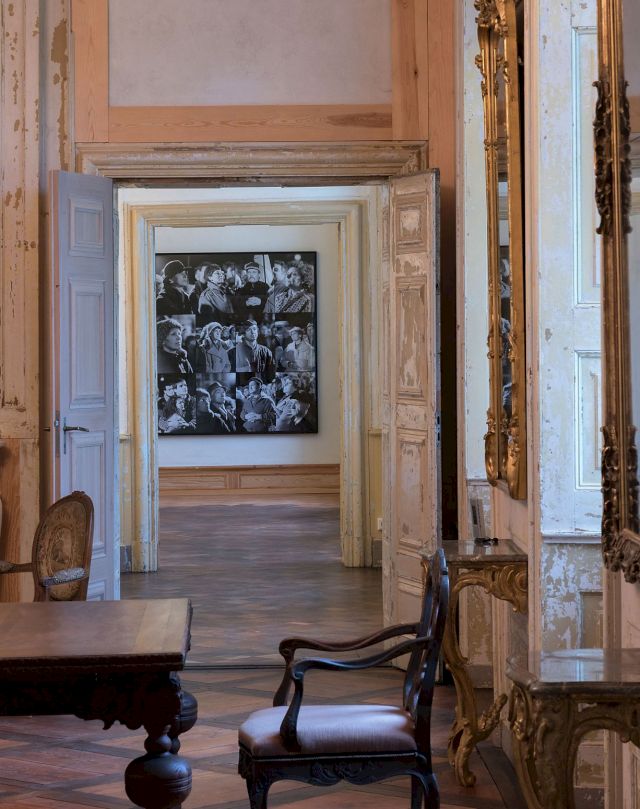 SIEGFRIED WITTENBURG, Gesichter der Revolution, Rostock, 1990. Photo: © Thomas Wesely