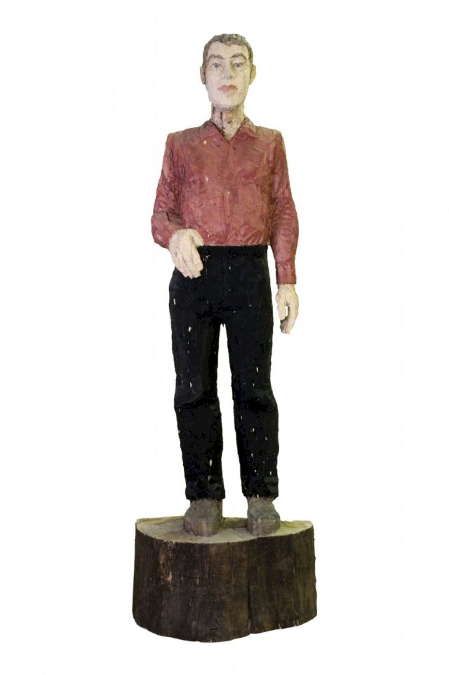 STEPHAN BALKENHOL, Big Man, 2002