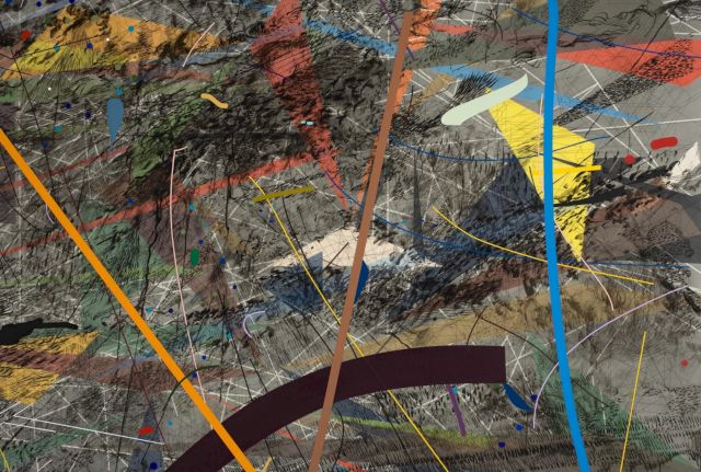 Julie Mehretu, Mumbo Jumbo, 2008. © the artist and White Cube
