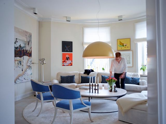 Inside the home of Siw & Christer Ragnar. Photo: Patrik Sehlstedt