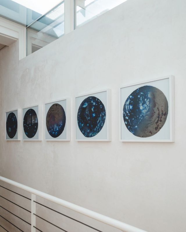Jitish Kallat, Celes Terres Perpetuum series, 2013, lenticular prints, 49 .5 x 49.5 cm (each), RAK Art Foundation, Riffa, Kingdom of Bahrain