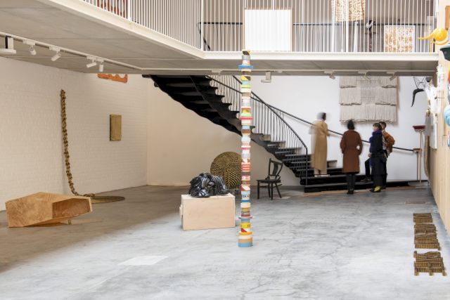 Installation view. Antoni Miralda, Maurice Mbikayi. Image: Mireille Roobaert. @ Mireille Roobaert