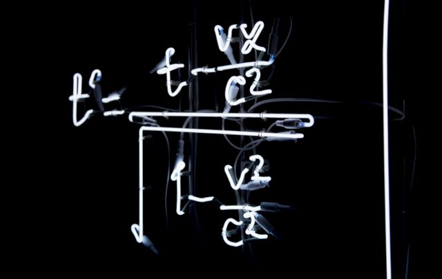 Andrea Galvani, The Relativity of Simultaneous Events (Einstein's Special Relativity: Lorentz Transformations), 2018, detail