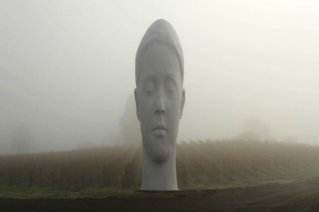 Jaume Plensa, Sanna, 2015. Image: Anthony Laurino