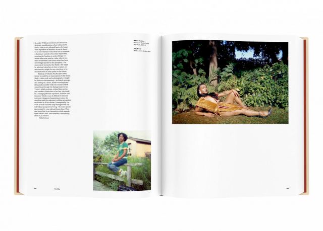 Book spread from As We Rise: Photography from the Black Atlantic (Aperture, 2021)