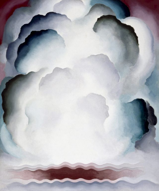 GEORGIA O’KEEFFE, ABSTRACTION – ALEXIUS, 1928. Oil on canvas, 91.4 x 76.2 cm
Regula and Beat Curti
© Georgia O’Keeffe Museum / 2021, ProLitteris, Zurich
. Photo: Courtesy of the Georgia O'Keeffe Museum