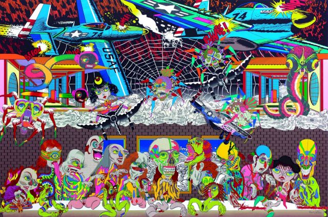 KEIICHI TANAAMI, The Last Supper, 2015