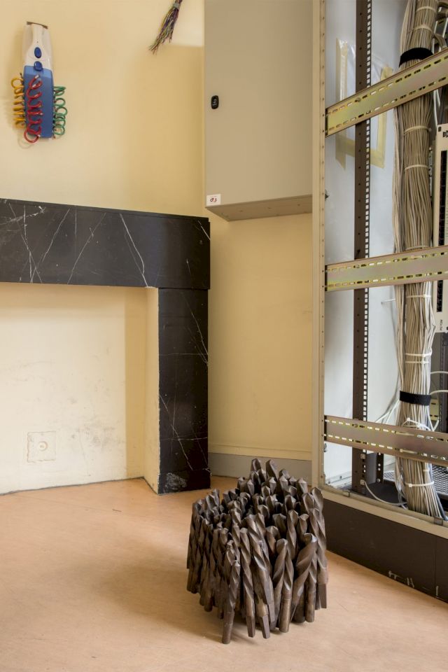 (l–r) ROMUALD HAZOUME, ARMAN, Aspirant Chef, 2006; Forêt Industrielle -Directional/nihon Lines, 1978