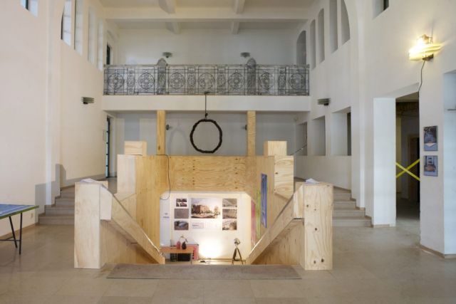 from top to bottom: HANAE WILKE, Captain of Space, Admiral of the Abyss I, 2013; DAAN VAN GOLDEN, White Painting, Daan in Paris, 2012; White Painting, Two Paintings, 2012. Courtesy The Finest Amsterdam Contemporary Art Collection Ever…, Amsterdam and Plancius Art Collection, Amsterdam. Photo: Ernst van Deursen