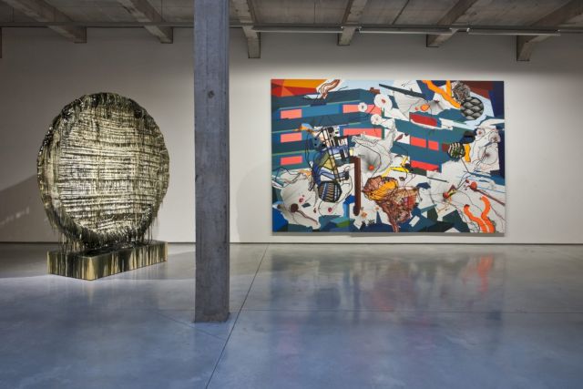 Installation View of Sterling Ruby and Franz Ackermann at the Vanhaerents Art Collection. Courtesy the artists and Vanhaerents Art Collection