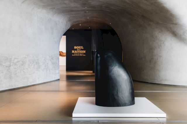 Installation view of Soul of a Nation: Art in the Age of Black Power 1963-1983, at The Broad, Los Angeles. Photo: Pablo Enriquez. Courtesy The Broad