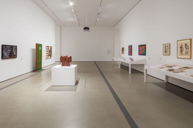 Installation view of Soul of a Nation: Art in the Age of Black Power 1963-1983, at The Broad, Los Angeles. Photo: Pablo Enriquez. Courtesy The Broad