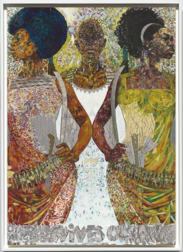 JEFF DONALDSON, Wives of Sango, 1971. Collection of the Smithsonian National Museum of African American History and Culture, Courtesy of Jameela K. Donaldson. © Jeff Donaldson