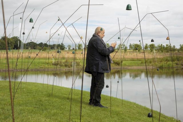 CHRISTIAN BOLTANSKI, Animitas, 2016. Courtesy Jupiter Artland. Photo: Ruth Clark