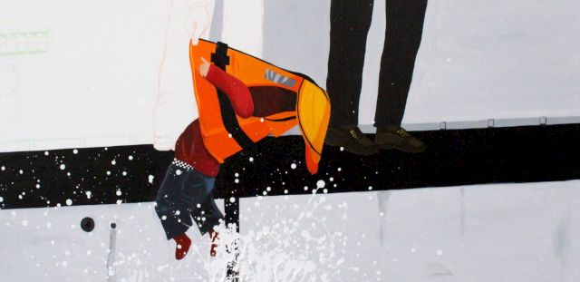 NADIA PLESNER, Refugee Crisis in Europe, 2016. Courtesy the Delay Museum