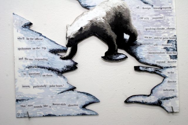 GAIL ROTHSCHILD, Don’t Discuss Polar Bears: A Memo to Scientists, 2007. Courtesy the Delay Museum