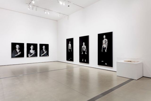 SHIRIN NESHAT, Shirin Neshat: I Will Greet the Sun Again (installation view at The Broad). Photo: Joshua White / JWPictures.com