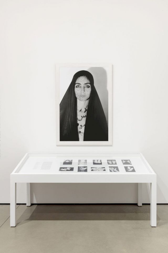 SHIRIN NESHAT, Shirin Neshat: I Will Greet the Sun Again (installation view at The Broad). Photo: Joshua White / JWPictures.com