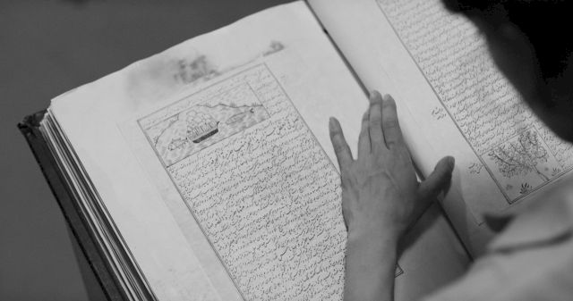 SHIRIN NESHAT, The Colony, 2019 (video still). © Shirin Neshat/ Courtesy the artist, Gladstone Gallery, New York and Brussels, and Goodman Gallery, Johannesburg, Cape Town, and London