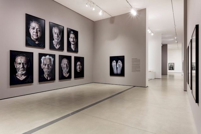 SHIRIN NESHAT, Shirin Neshat: I Will Greet the Sun Again (installation view at The Broad). Photo: Joshua White / JWPictures.com