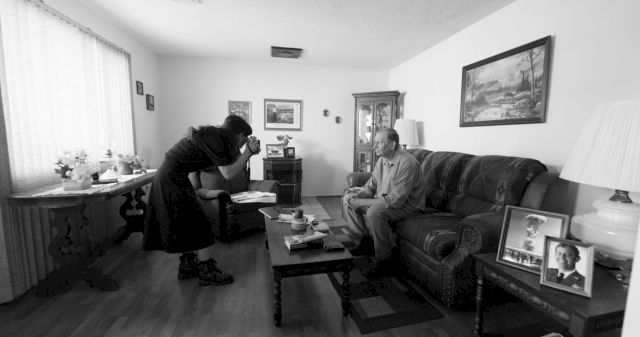 SHIRIN NESHAT, Land of Dreams, 2019 (video still). © Shirin Neshat/Courtesy the artist, Gladstone Gallery, New York and Brussels, and Goodman Gallery, Johannesburg, Cape Town, and London