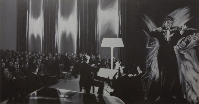 PAUL DE VYLDER, Triptiek (detail). Photo: Tineke-Schuurmans