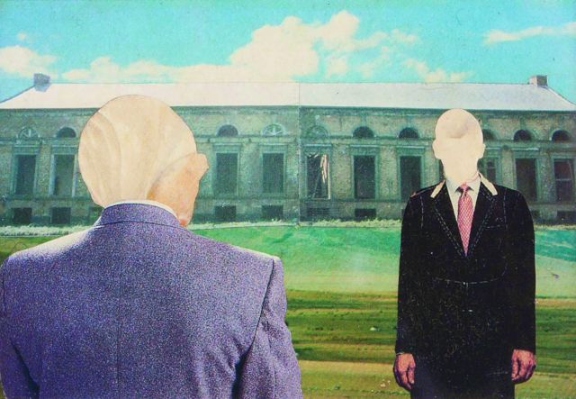 FRANS NEELS, De erfenis, 1991 (collage)