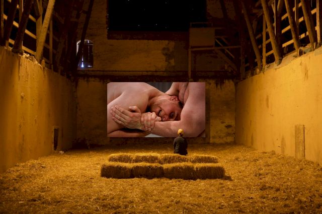 SANTIAGO MOSTYN, SUEDI (Slow Wave Edit), 2017 (installation view, Wanås Konst, 2019). Photo Mattias Givell