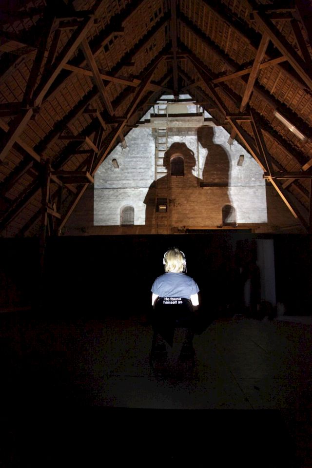 ANIKE JOYCE SADIQ, You Never Look At Me From The Place From Which I See You, 2015. Photo Mattias Givell