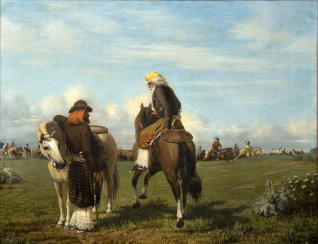 PRILIDIANO PUEYRREDÓN, Los capataces (The Overseers), n/d. Colección de Arte Amalia Lacroze de Fortabat