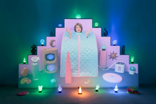 SHANA MOULTON, Personal Steam Interface, 2019, exhibition view Zabludowicz Collection, London. Courtesy the artist and Zabludowicz Collection. Photo: Tim Bowditch