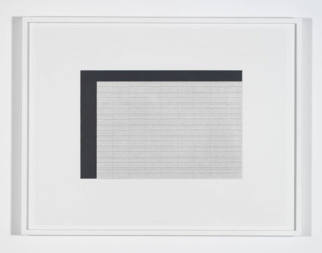 FRANK BADUR, Grid Drawing, 2003. Courtesy T.HE COLLECTION. © VG-Kunst-Bild, Bonn 2016