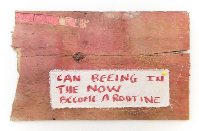 THIERRY GEOFFROY / COLONEL, Can Being In The Now Become A Routine, 2016