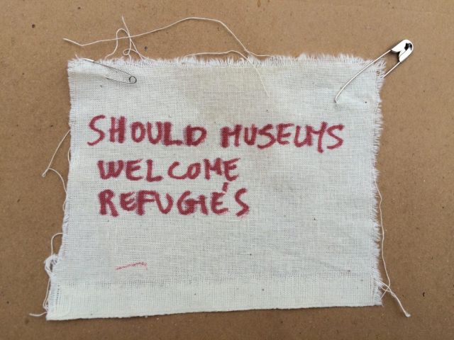 THIERRY GEOFFROY / COLONEL, Should Museums Welcome Refugees, 2016