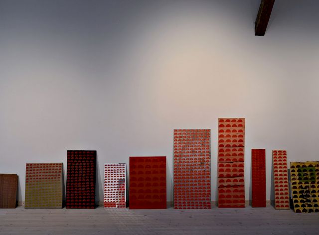 NINA WENGEL, Sunsets, 2010 – ongoing. Installation view